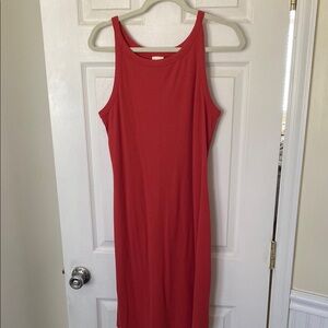 Sleeveless Red Dress